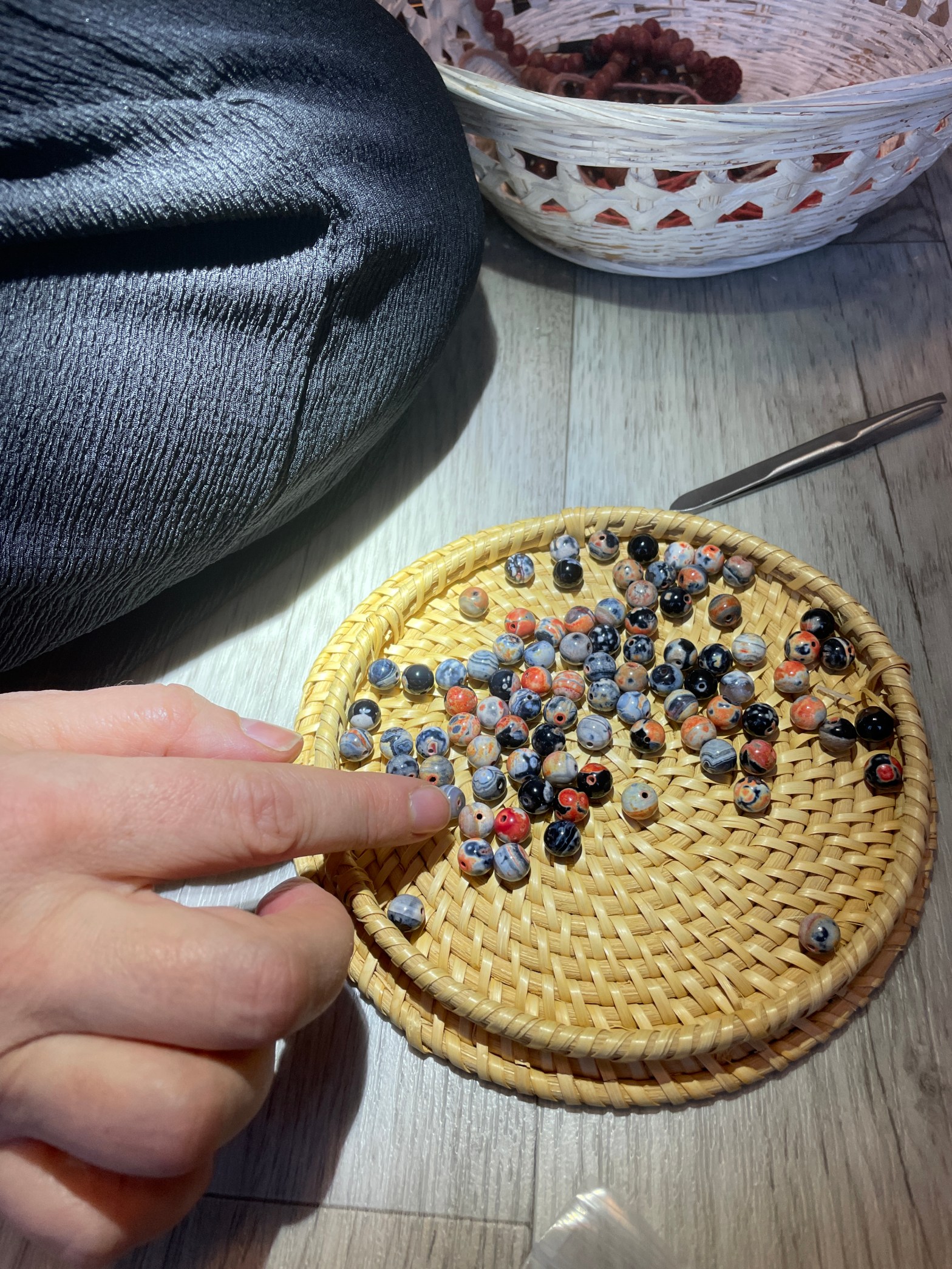 Malahelmien työpaja.